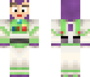 ixzulnajmy wear buzz lightyear's suit