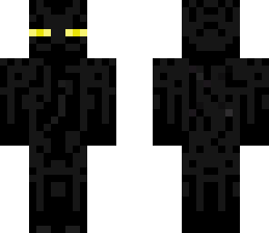yellow eyed enderman