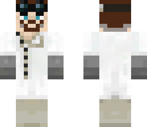sjin with a lab coat