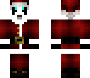 my panda as santa