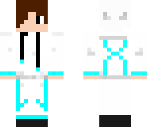 teenager   white and blue