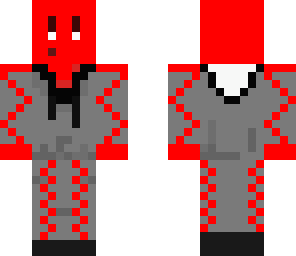 hooded red