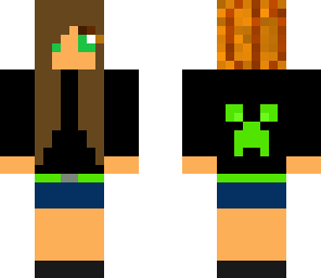 cute creeper girl