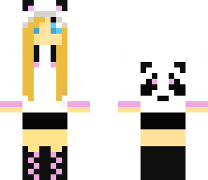 pink panda girl