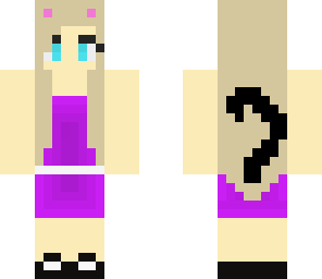 i fixed my original kitty in dress girl