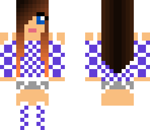 cool purple girl