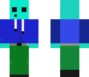 a blue slime