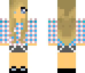 plaid girl