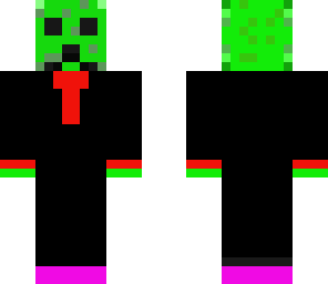 creeper in a suit