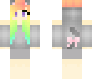 rainbow girl