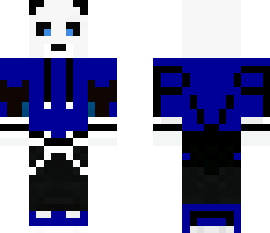 panda blau