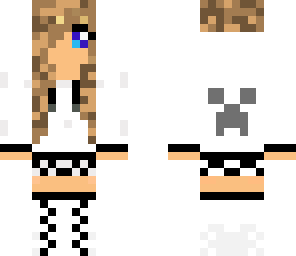 girl in white