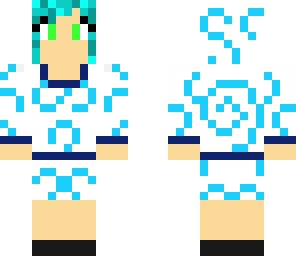 blue girl