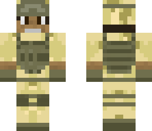 swedish soldier - desert
