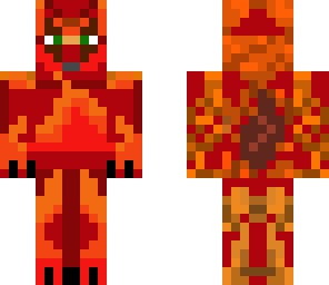 fire style wolf