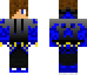 blue fire kid