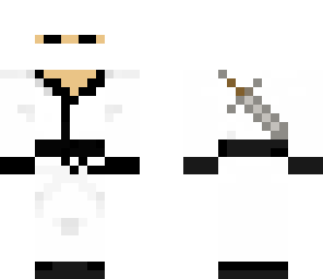 white ninja