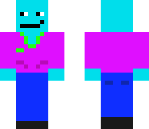 the blue guy