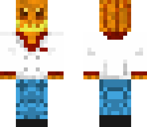 pumkin guy with blue pants