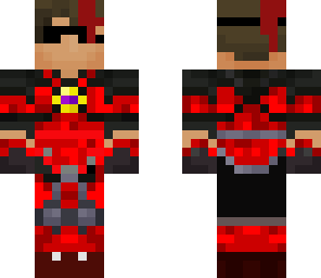 emo red skydoesminecraft without collar