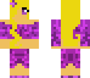 pretty blonde purple chick