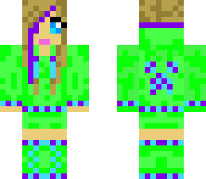 creeper girl with headset