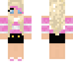 pink blond girl