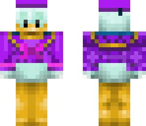 donald duck purple