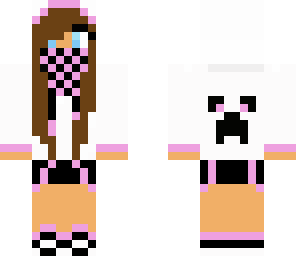 girl in pink