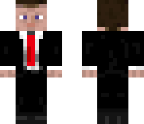 agent smith red tie