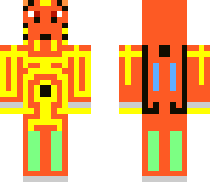 naruto fox mode skin