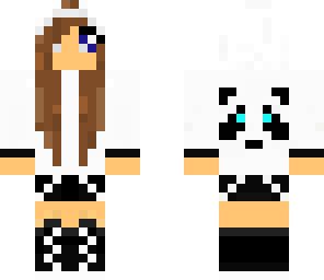 cute panda girl