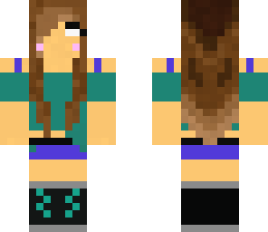 awsome herobrine girl