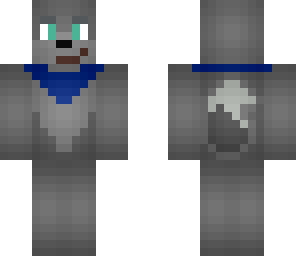 wolf in a blue scarf fixed