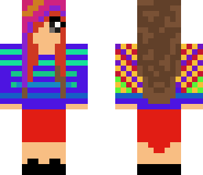 colourful girl
