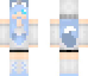 snow wolf girl