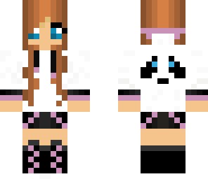 pink panda girl