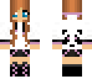pink panda girl