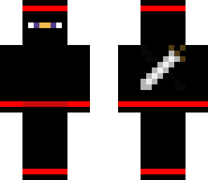 ninja with iron sword