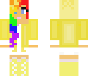rainbow girl