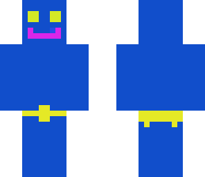 blue man