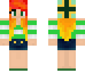 sailor girl green