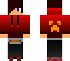 red creeper teen boy