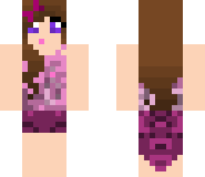 girl with a hi-low dress