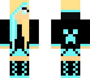 blue creeper girl