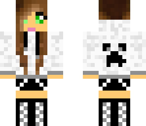 creeper girl white