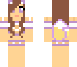 cute purple wolf girl