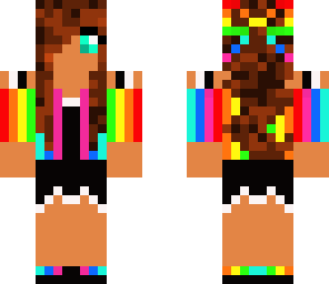 rainbow girl