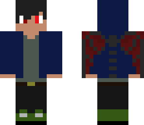 unshaded kid with wings