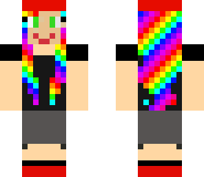 rainbow girl
